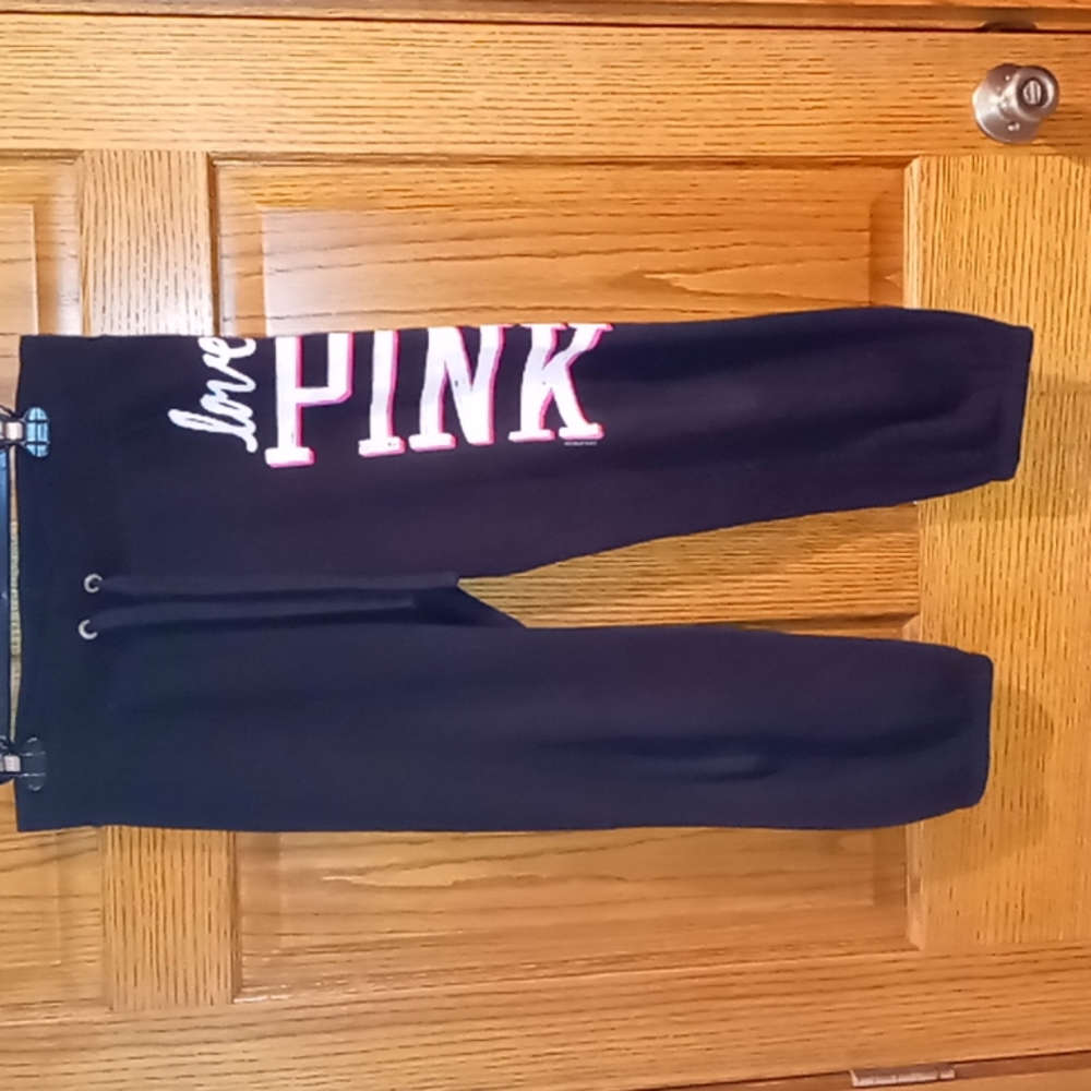 Pink Victoria Secret joggers